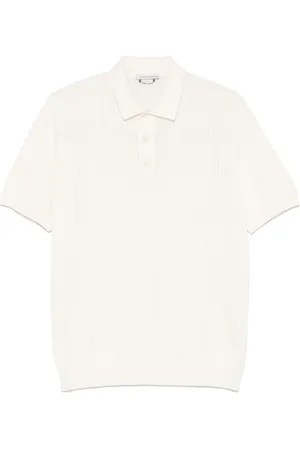 D.A. Daniele Alessandrini Polo en maille pointelle