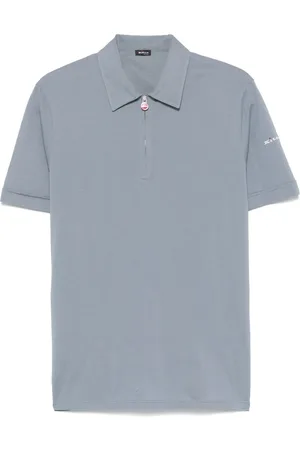 Kiton Polo à logo brodé