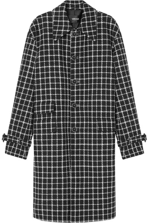 VERSACE Blazer à carreaux