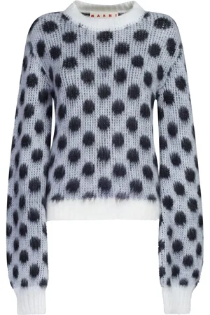 Marni Pull à pois en intarsia