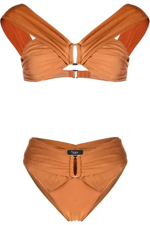 Noire Swimwear Bikini à détails de boucles