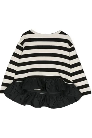MONNALISA T-shirt rayé à manches longues