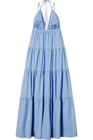 Twin-Set Robe mi-longue en popeline
