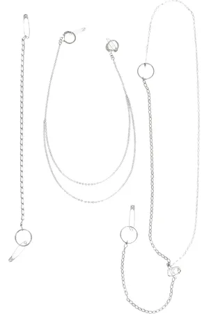 Maison Margiela Collier multi-rangs en chaîne