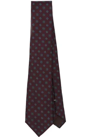 CANALI Cravate à motif géométrique