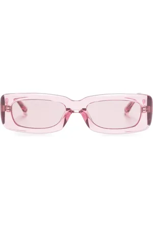 Linda Farrow X The Attico lunettes de soleil Mini Marfa à monture rectangulaire