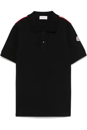 Moncler Polo à bords rayés
