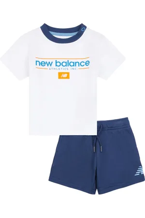 New Balance Ensemble haut-short à logo imprimé
