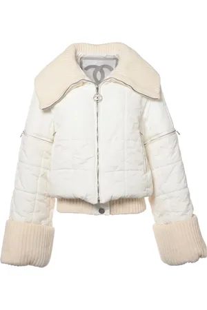 CHANEL Veste à manches détachables