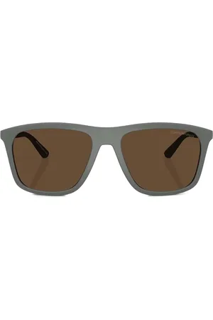 Emporio Armani Lunettes de soleil à monture carrée