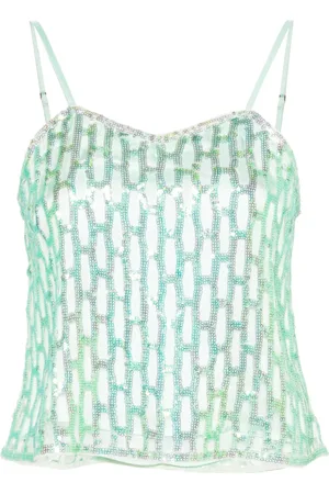 FORTE FORTE Haut crop à sequins