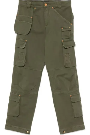 CULTURA Pantalon en coton à poches cargo