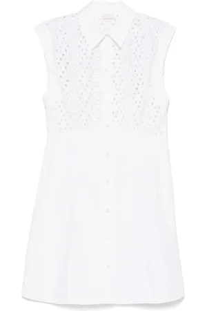 Liu Jo Robe en coton à coupe courte