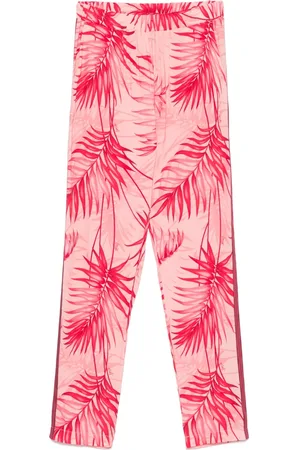Liu Jo Pantalon à imprimé végétal