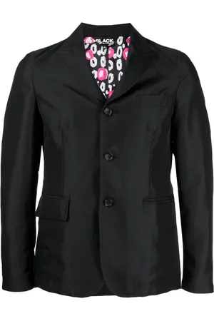 Comme des Garçons Blazer à effet de brillance