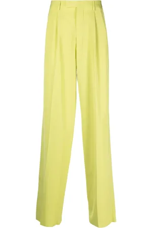 VERSACE Pantalon en coton à coupe ample