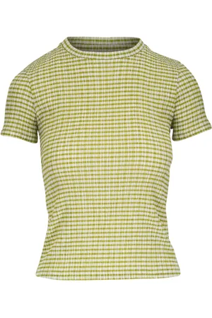 Vince T-shirt pied-de-poule