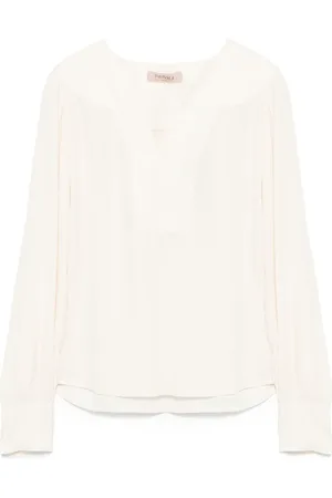 Twin-Set Blouse en crêpe