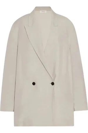 The Row Blazer Nat à boutonnière croisée