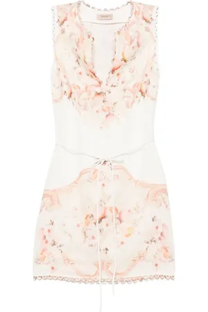 Twin-Set Robe courte à fleurs imprimées
