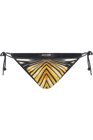 Roberto Cavalli Bas de bikini à imprimé Ray of Gold
