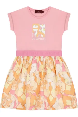 Aigner Robe à logo imprimé
