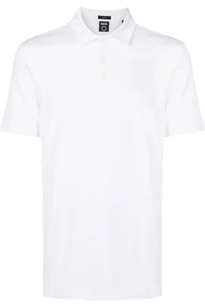 HUGO BOSS Chemise en coton biologique à logo imprimé