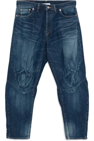 DOUBLET Jean à détails drapés