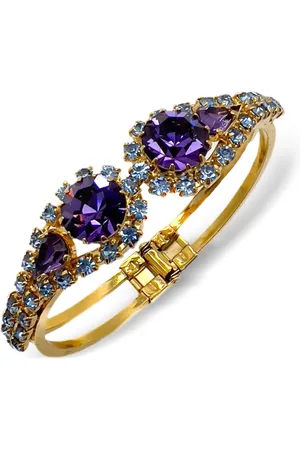 JENNIFER GIBSON JEWELLERY Bracelet serti de cristaux (années 1950)