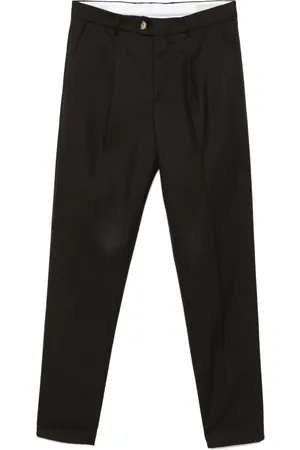 Brunello Cucinelli Pantalon de costume en laine vierge