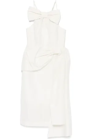 Shushu/Tong Robe à détails de nœuds