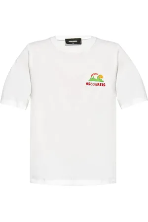Dsquared2 T-shirt en coton à imprimé graphique
