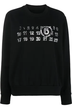 Maison Margiela Hoodie en coton à motif Compass