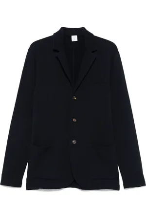 ELEVENTY Blazer en maille à simple boutonnage