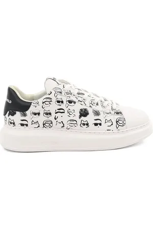 Karl Lagerfeld Baskets à logo imprimé