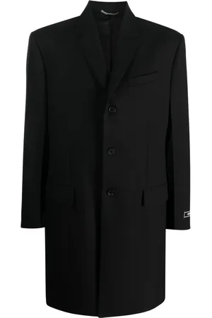 VERSACE Manteau de costume en laine vierge