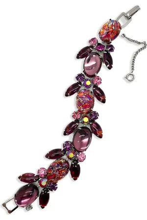 JENNIFER GIBSON JEWELLERY X Weiss bracelet à breloque cocktail (années 1950)