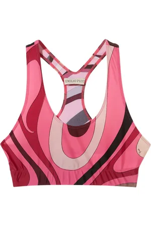 Puccini Brassière de sport à motif abstrait