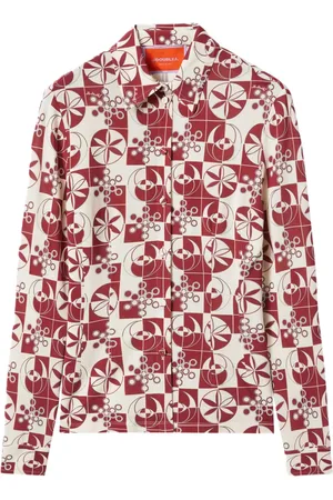 La DoubleJ Chemise à motif géométrique
