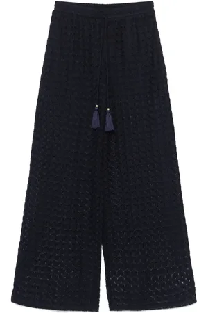 Twin-Set Pantalon en crochet