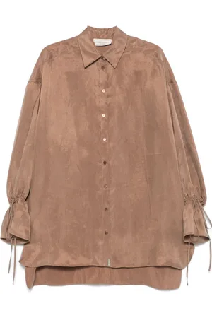 BLUMARINE Chemise en gabardine