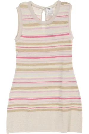 CHANEL Robe courte en maille (1986-1988)