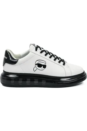 Karl Lagerfeld Baskets à logo imprimé