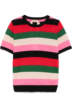 Nº21 T-shirt à rayures