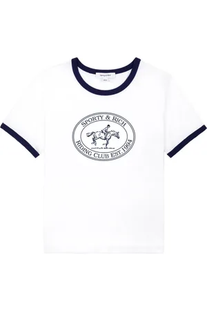 Sporty & Rich T-shirt Riding Club Ringer