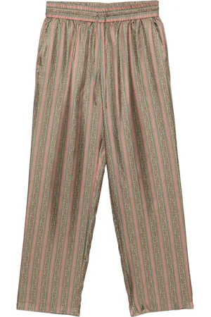 Drôle de Monsieur Pantalon Le Pantalon Rayure Fleuries