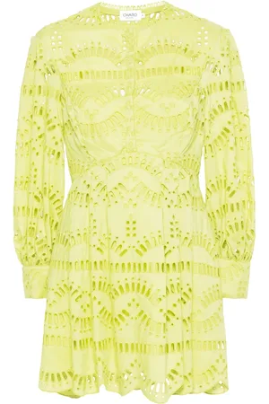 CHARO RUIZ IBIZA Robe courte Franca à broderie anglaise