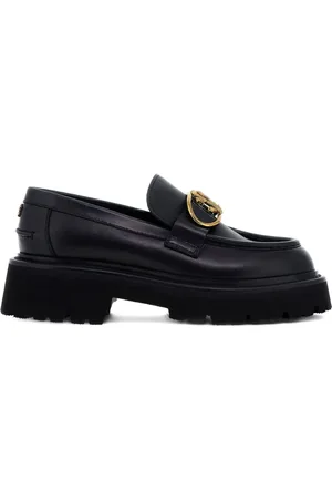 Roberto Cavalli Mocassins à détail de boucle