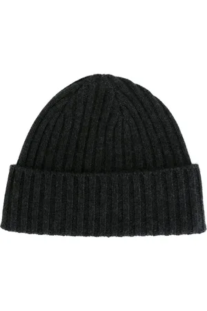 N.PEAL Bonnet en maille cotelée