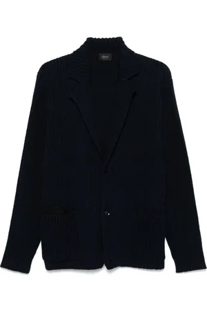 BRIONI Blazer en maille nervurée